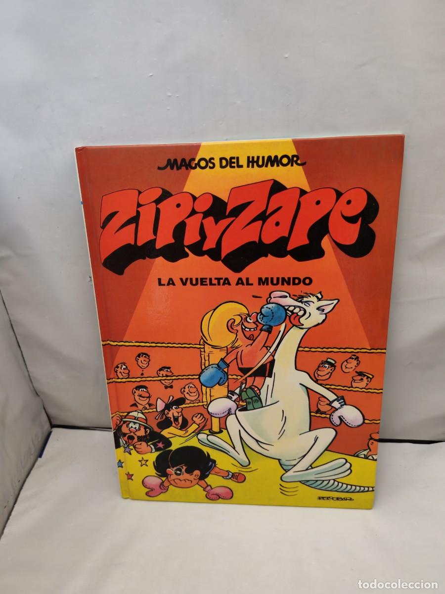 C&oacute;mics: Zipi y Zape: LA VUELTA AL MUNDO (Magos del Humor 13, Ediciones B, tapa dura)