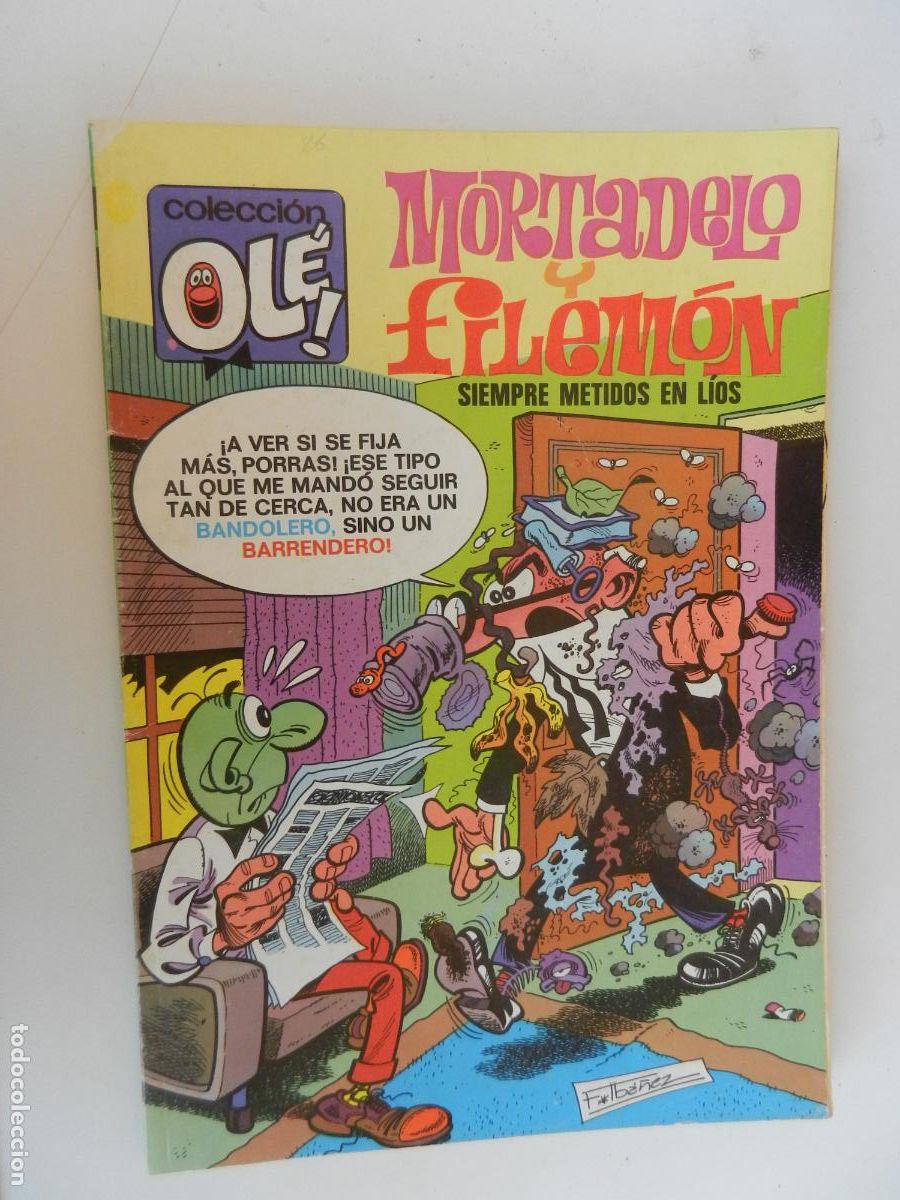 C&oacute;mics: MORTADELO Y FILEM&Oacute;N - SIEMPRE METIDOS EN L&Iacute;OS - OL&Eacute; - EDICIONES B 1990 1&ordf; EDICI&Oacute;N.