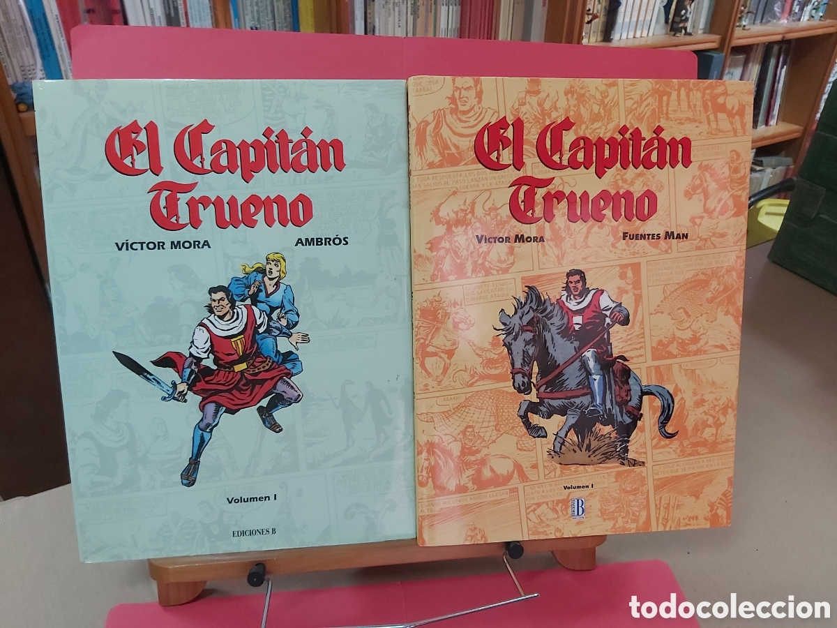 C&oacute;mics: * EL CAPIT&Aacute;N TRUENO * DE LUJO COMPLETA 5 TOMOS * V&Iacute;CTOR MORA * FUENTES MAN * AMBROS * EDICIONES B *