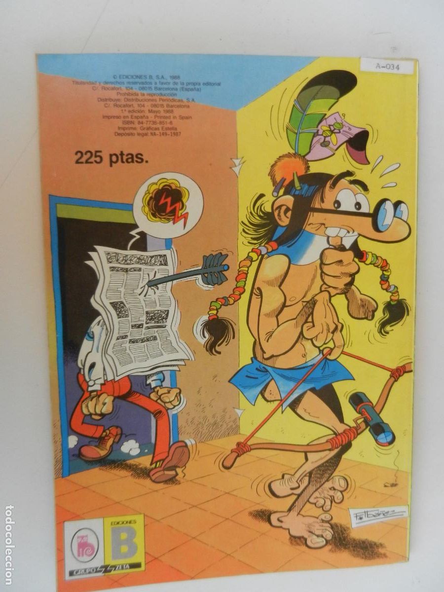 C&oacute;mics: MORTADELO Y FILEM&Oacute;N - EL ELIXIR DE LA VIDA - OL&Eacute; - EDICIONES B MAYO 1988 1&ordf; ED. - Foto 2