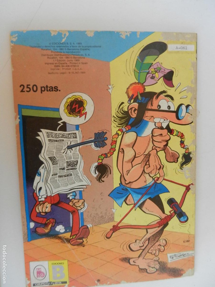 C&oacute;mics: MORTADELO Y FILEM&Oacute;N - CACAO ESPACIAL - OL&Eacute; - EDICIONES B JUNIO 1989 1&ordf; ED. - Foto 2
