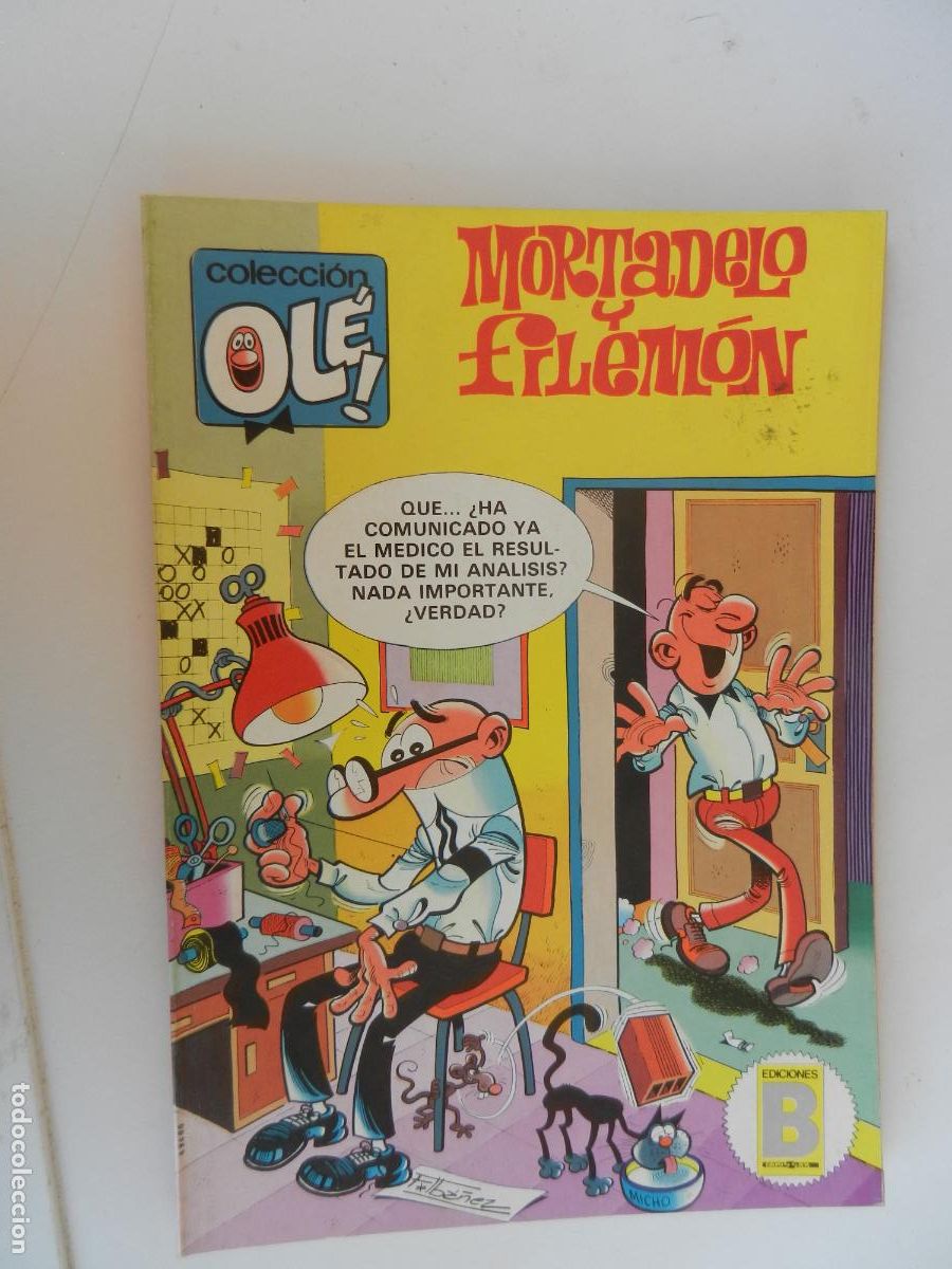 C&oacute;mics: MORTADELO Y FILEM&Oacute;N - OL&Eacute; - EDICIONES B JULIO 1987 1&ordf; ED. - Foto 1