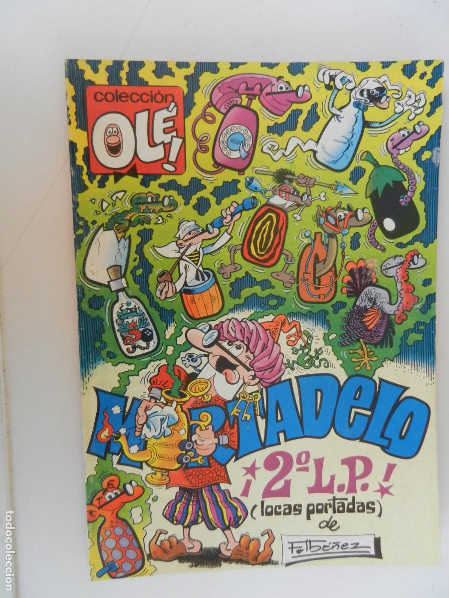 C&oacute;mics: MORTADELO Y FILEM&Oacute;N - MORTADELO -&iexcl;2&ordm; L! - LOCAS PORTADAS DE IBA&Ntilde;EZ - OL&Eacute; - EDICIONES B ABRIL 1991 2&ordf;