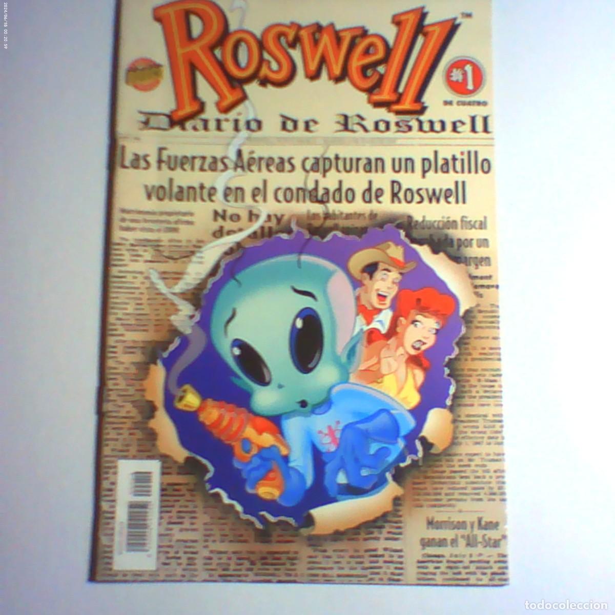 C&oacute;mics: diario de roswell n&ordm; 1 de cuatro. ediciones b 1996. nunca en tc (seminuevo)