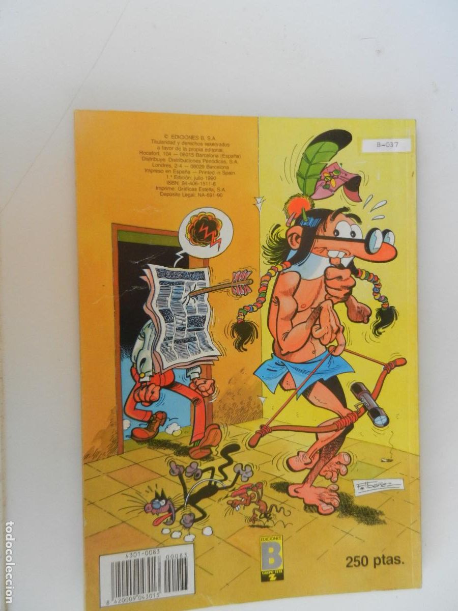 C&oacute;mics: MORTADELO Y FILEM&Oacute;N - OL&Eacute; - EDICIONES B JULIO 1990 1&ordf; ED. - Foto 2