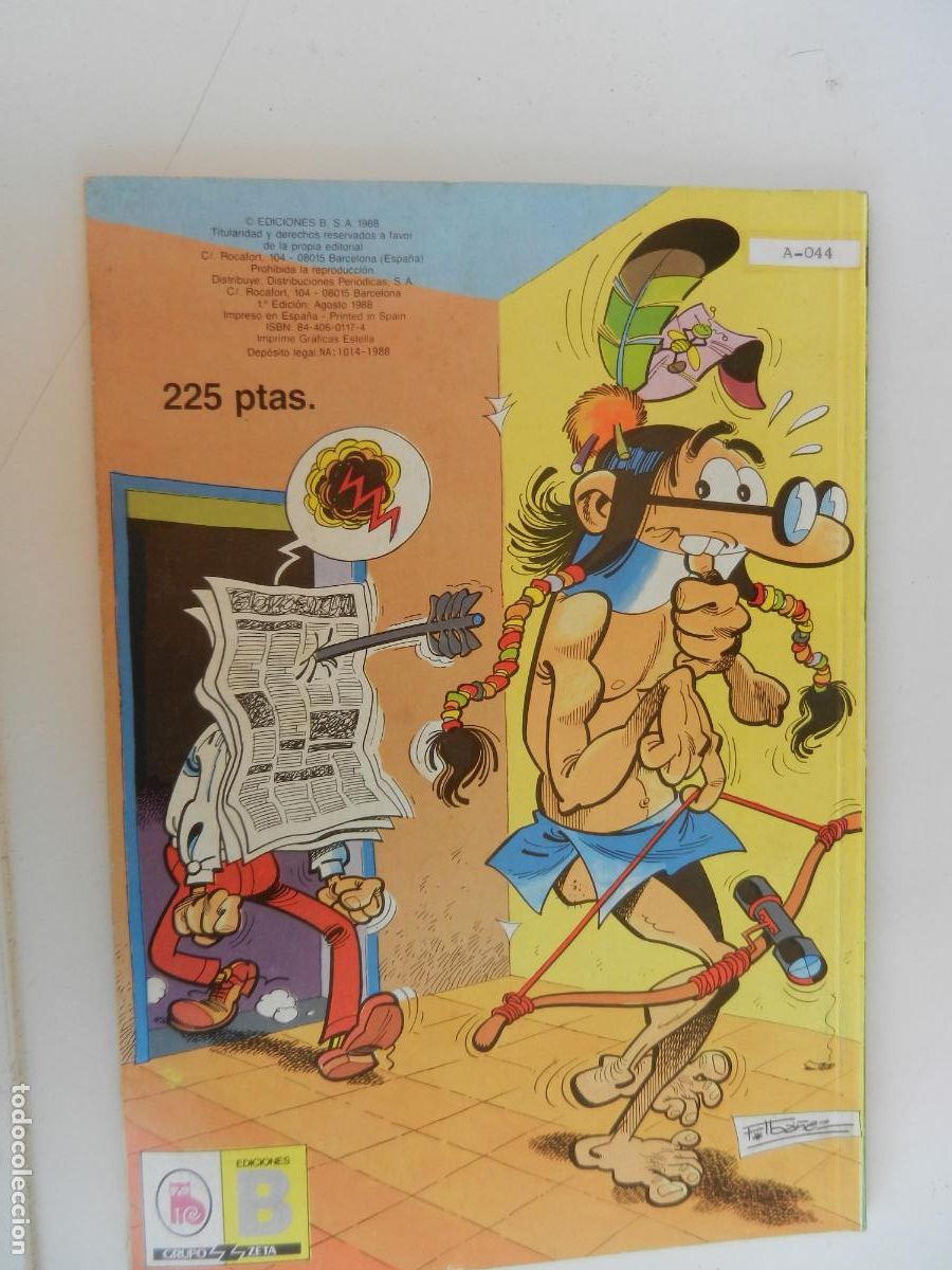 C&oacute;mics: MORTADELO Y FILEM&Oacute;N - EL BRUJO - OL&Eacute; - EDICIONES B AGOSTO 1988 1&ordf; ED. - Foto 2