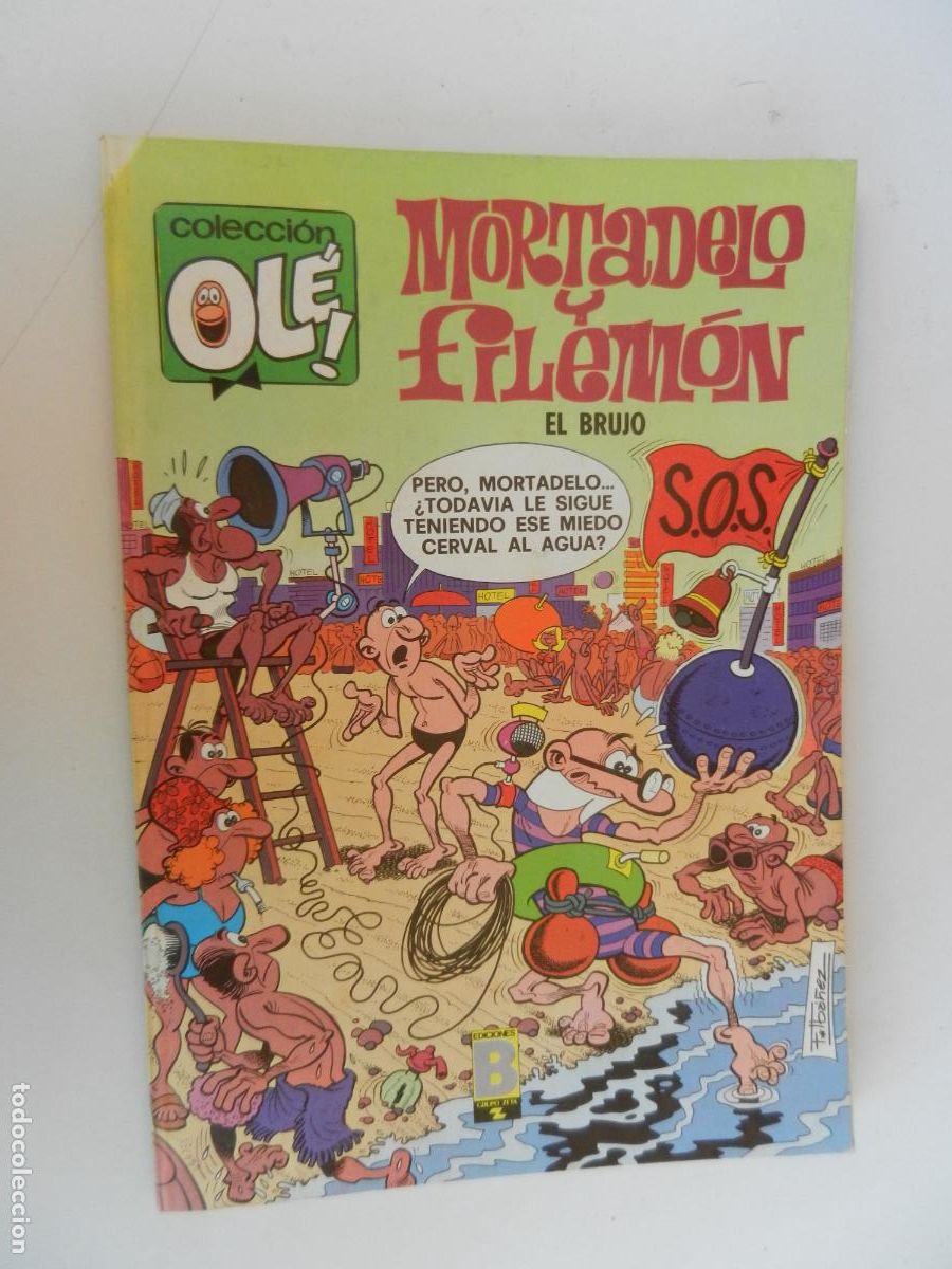 Comics: MORTADELO Y FILEM&Oacute;N - EL BRUJO - OL&Eacute; - EDICIONES B AGOSTO 1988 1&ordf; ED.
