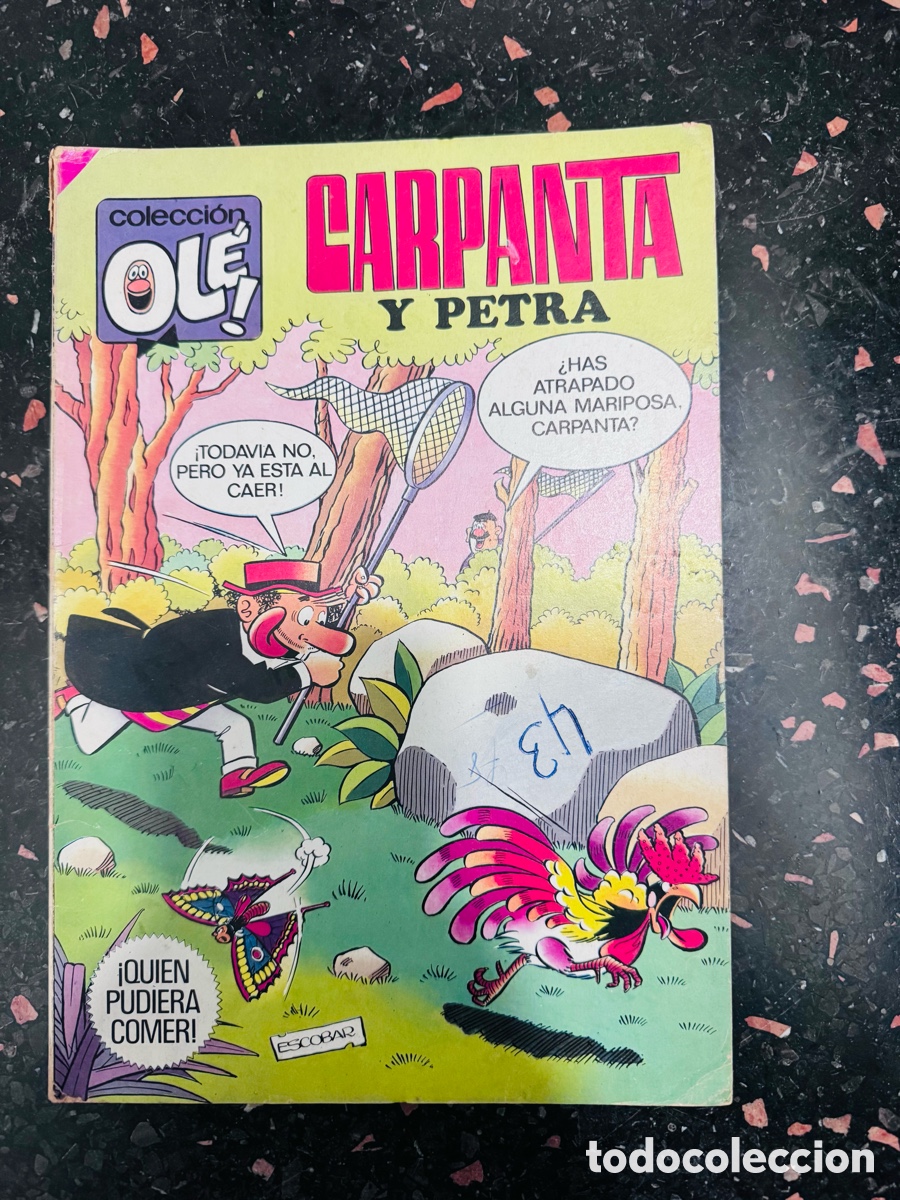 C&oacute;mics: Tebeo Carpanta y Petra a&ntilde;o 1985