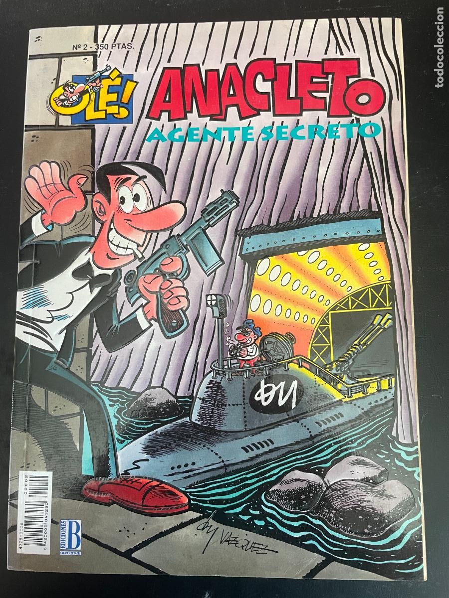 C&oacute;mics: ANACLETO - OL&Eacute; N&ordm;2 - EDICIONES B