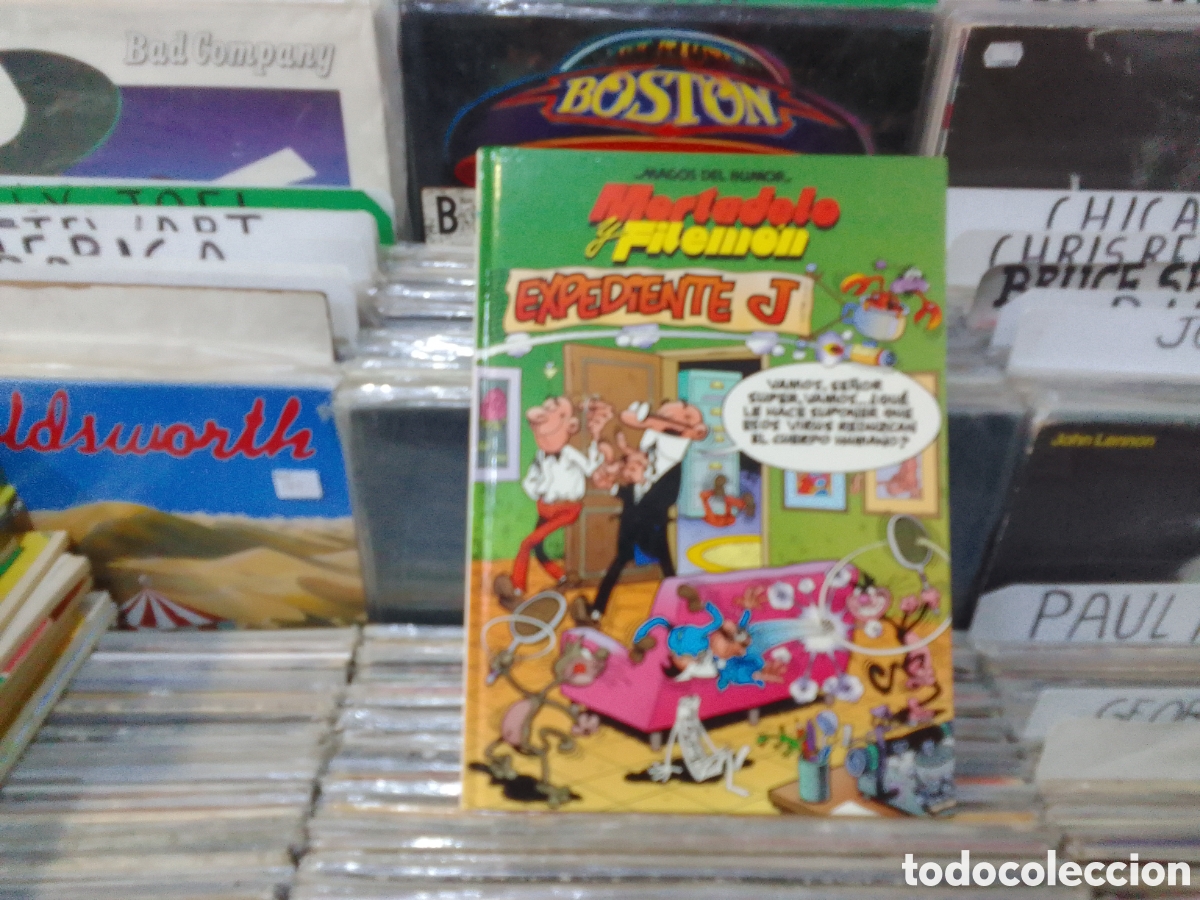 C&oacute;mics: Mortadelo y Filem&oacute;n, expediente j,magos del humor 68