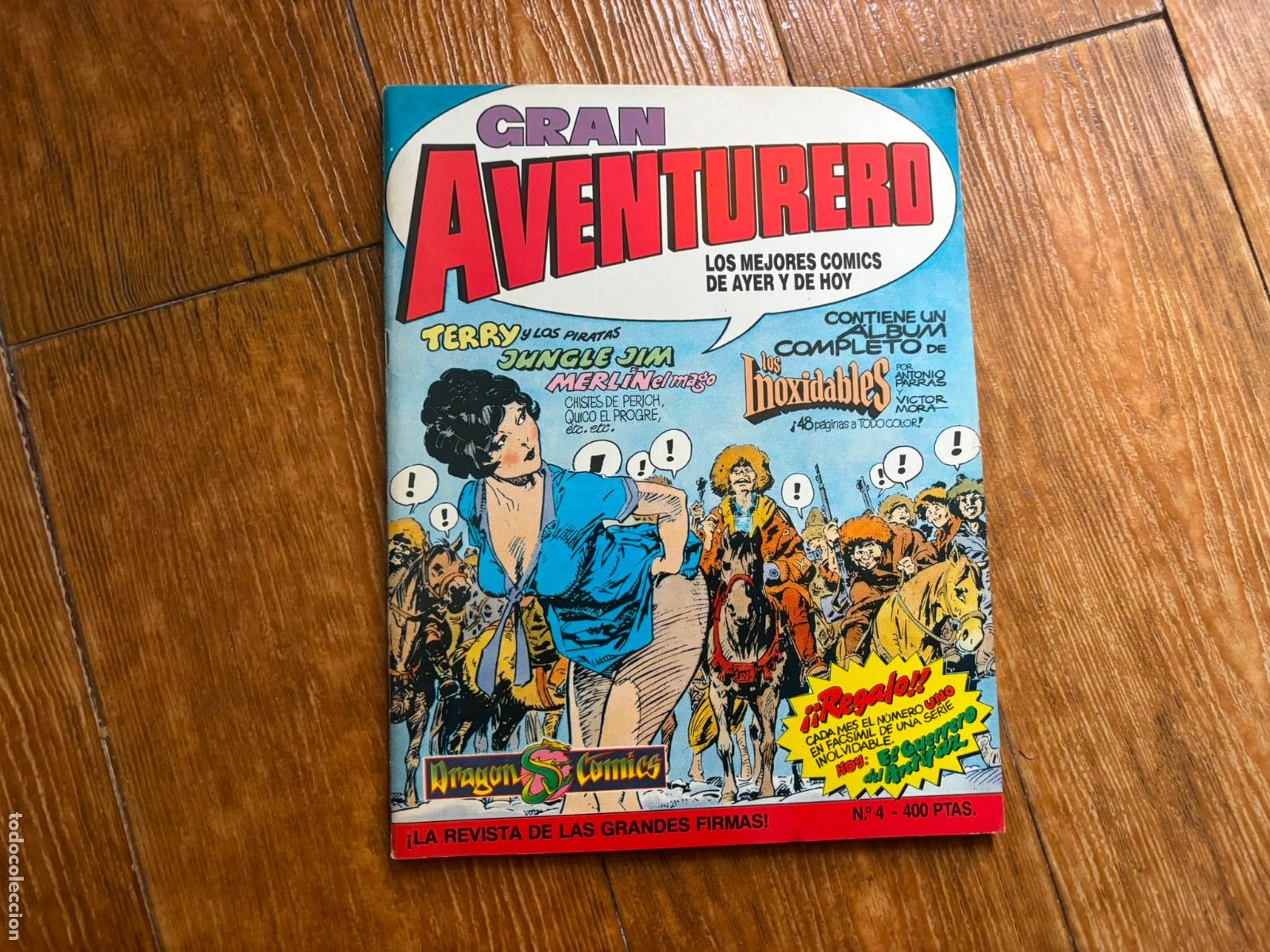 C&oacute;mics: GRAN AVENTURERO, N&ordm; 4 DRAGON COMICS. EDICIONES B, 1989 - Foto 1