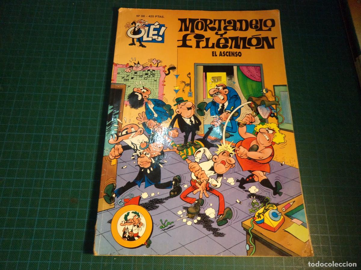 C&oacute;mics: Coleccion Ole Mortdelo. N&ordm; 88. Ediciones B. Con se&ntilde;ales de uso
