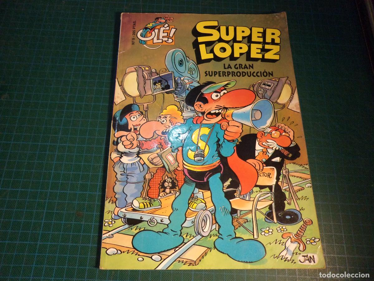 Comics: Coleccion Ole Super lopez. N&ordm; 9. Ediciones B.