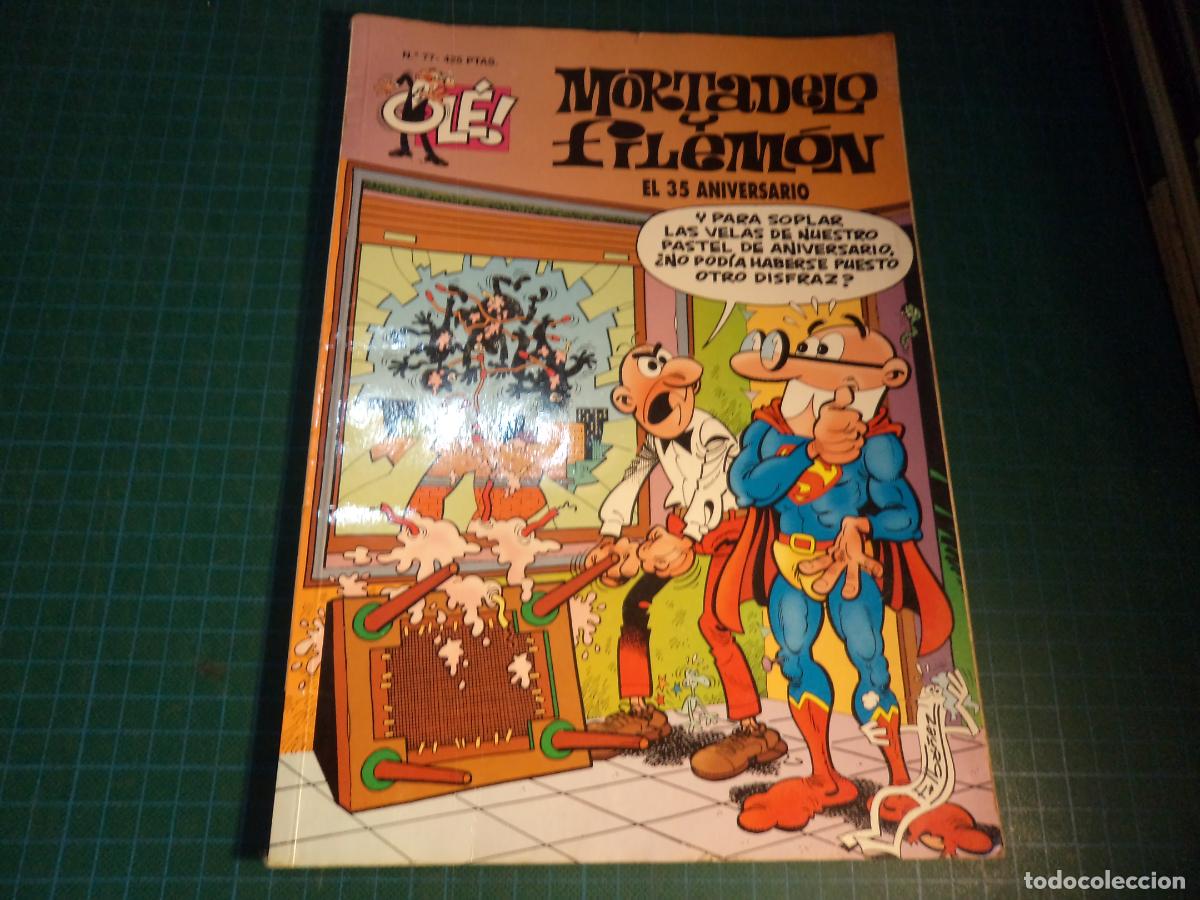 Comics: Coleccion Ole Mortadelo. N&ordm; 77. Ediciones B.