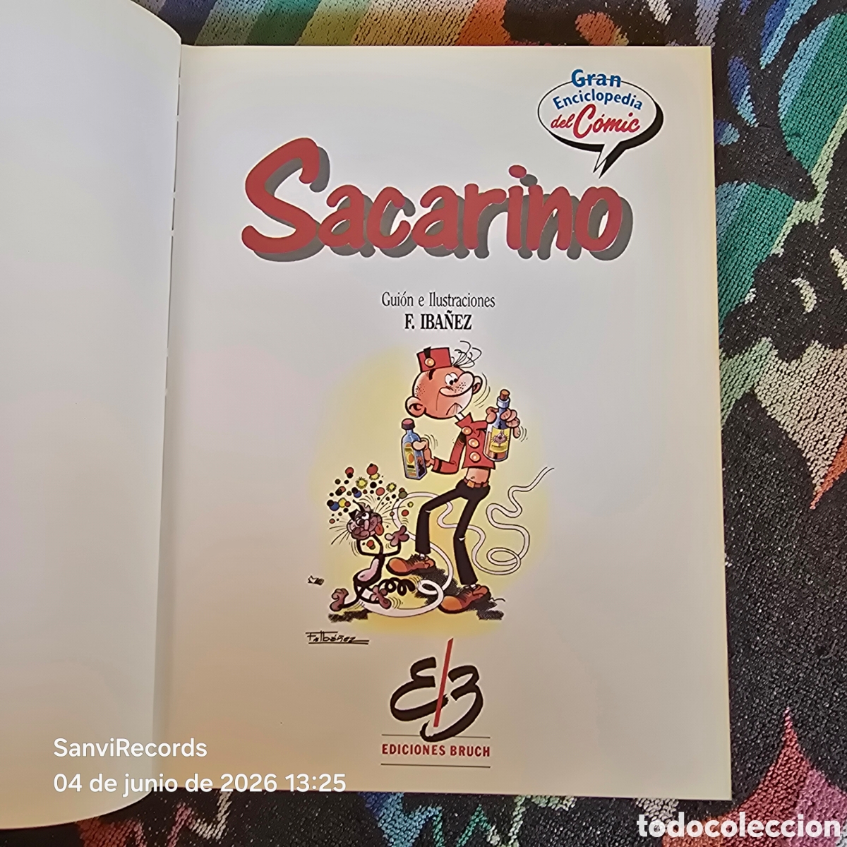 C&oacute;mics: GRAN ENCICLOPEDIA DEL COMIC: SACARINO (BRUCH) - Foto 2