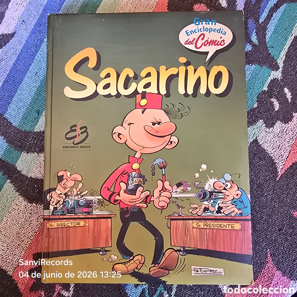 C&oacute;mics: GRAN ENCICLOPEDIA DEL COMIC: SACARINO (BRUCH) - Foto 1