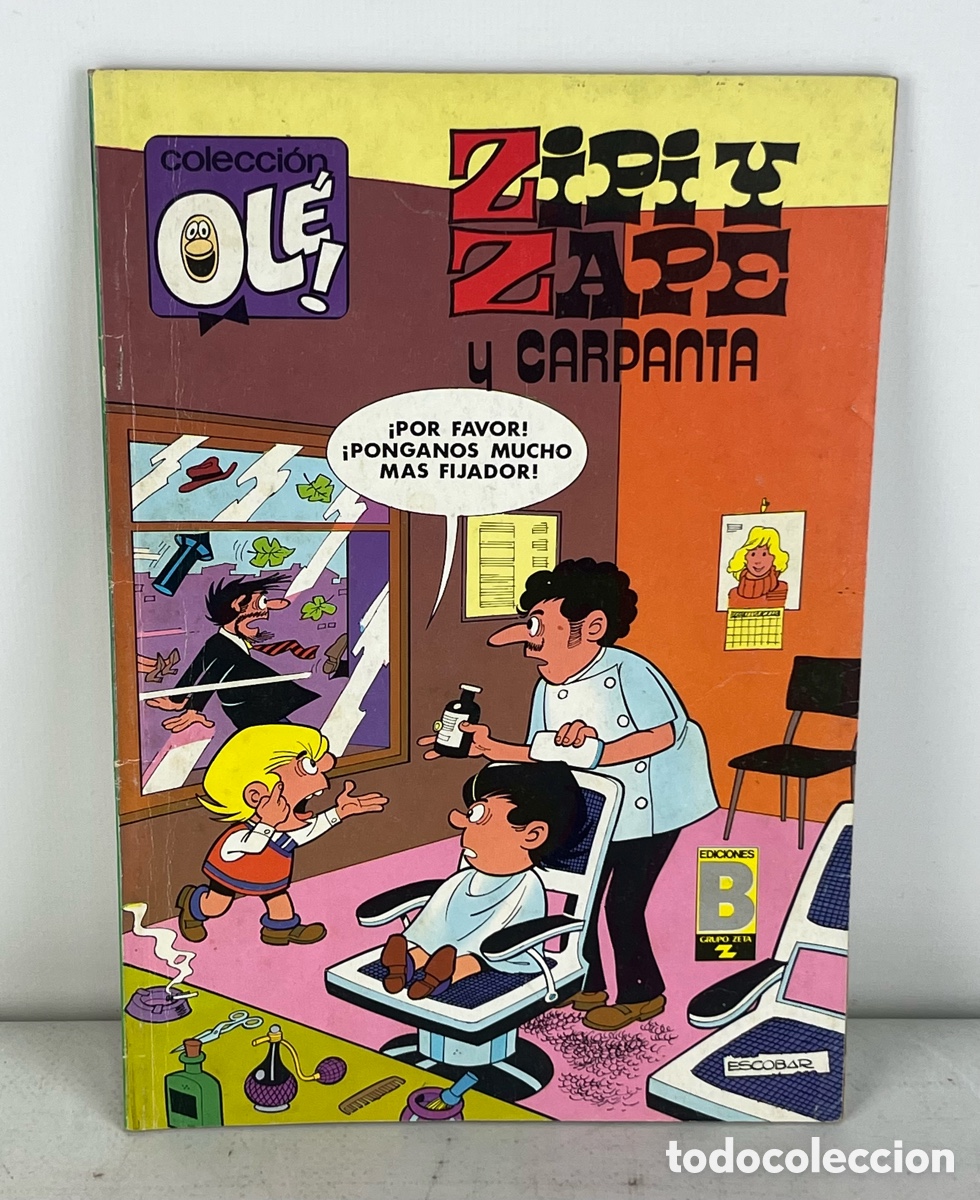 C&oacute;mics: ZIPI Y ZAPE Y CARPANTA N&ordm;169 COLECCI&Oacute;N OL&Eacute; - EDICIONES B - Foto 1