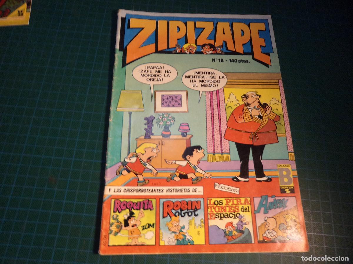 C&oacute;mics: ZipiZape. N&ordm; 18. ediciones B. (Ref. 17-B)
