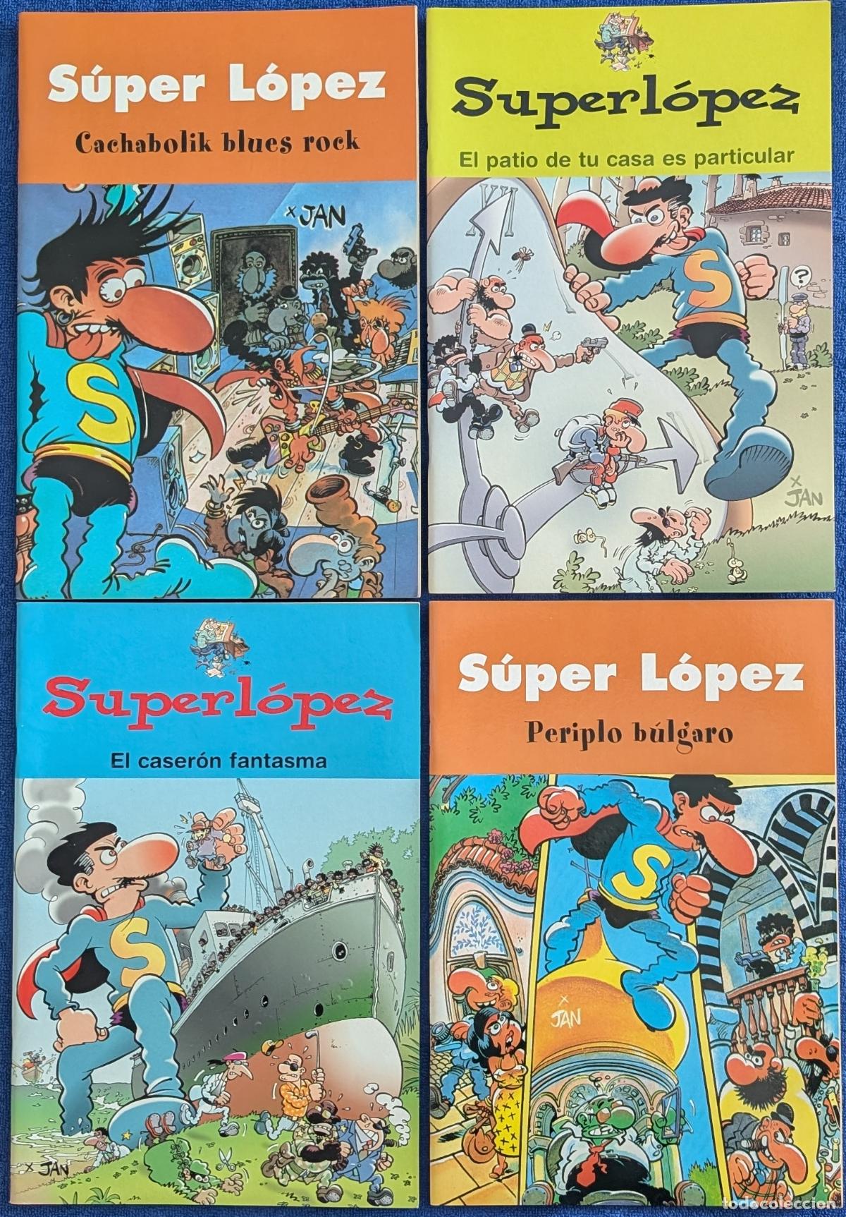 C&oacute;mics: Lote de tebeos de Super L&oacute;pez - JAN - Ediciones B (2003 / 2004) - Foto 1