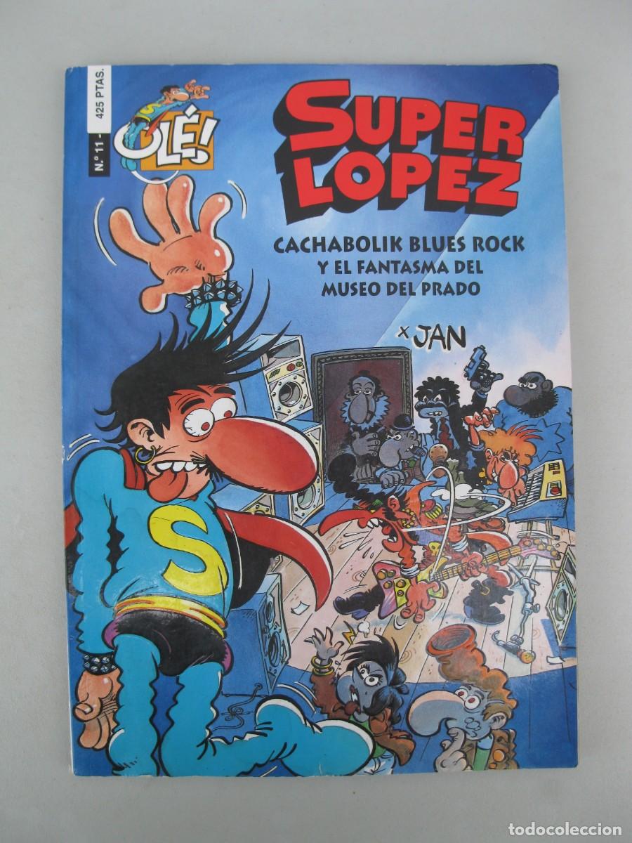 C&oacute;mics: SUPERL&Oacute;PEZ - N&ordm; 11 - CACHABOLIK BLUES ROCK Y EL FANTASMA DEL MUSEO - JAN - EDICIONES B - SUPER L&Oacute;PEZ