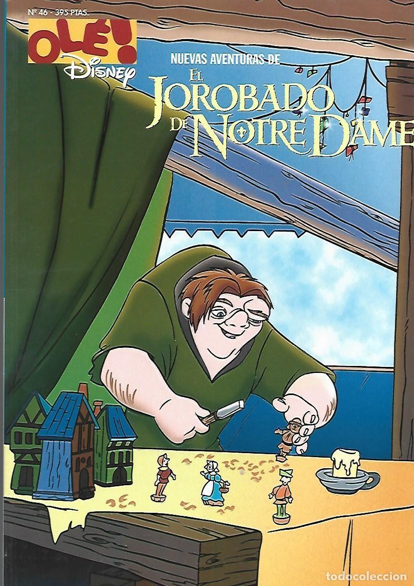 C&oacute;mics: Ol&eacute; Disney, 46: nuevas aventuras de el jorobado de Notre dame, 1997, Ediciones B, primera edici&oacute;n
