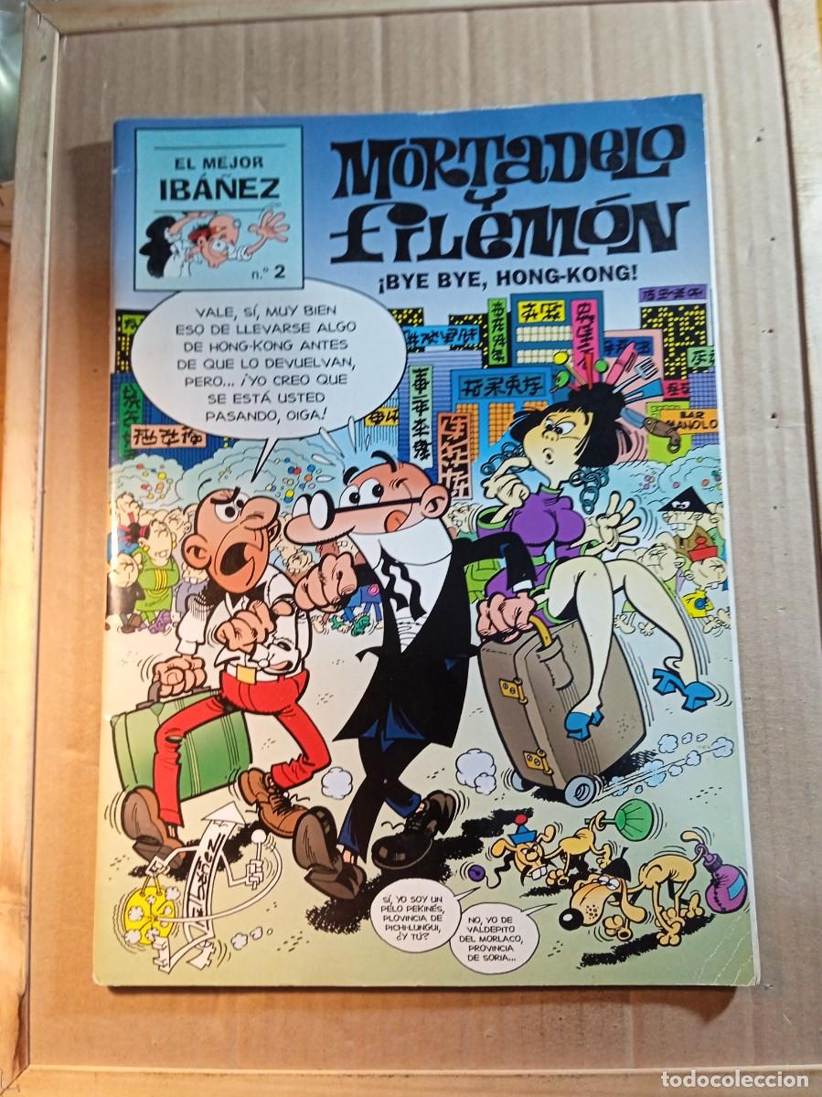 C&oacute;mics: COMIC DE LO MEJOR DE IBA&Ntilde;EZ MORTADELO Y FILEMON EN BYE BYE HONG - KONG N&ordm; 2