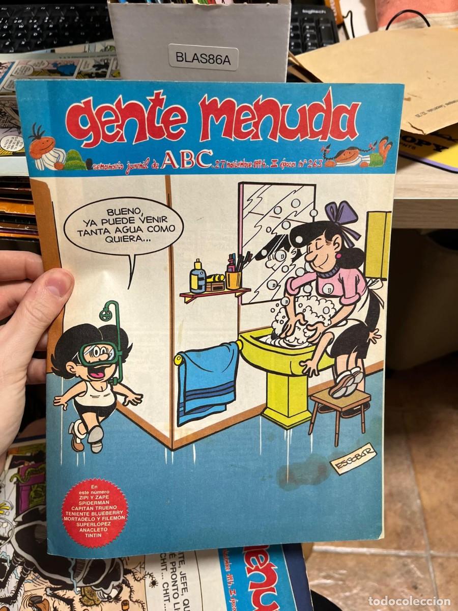 C&oacute;mics: BLAS86A &ndash; Gente Menuda (ABC), 27 noviembre 1994, II &eacute;poca n&ordm; 263.