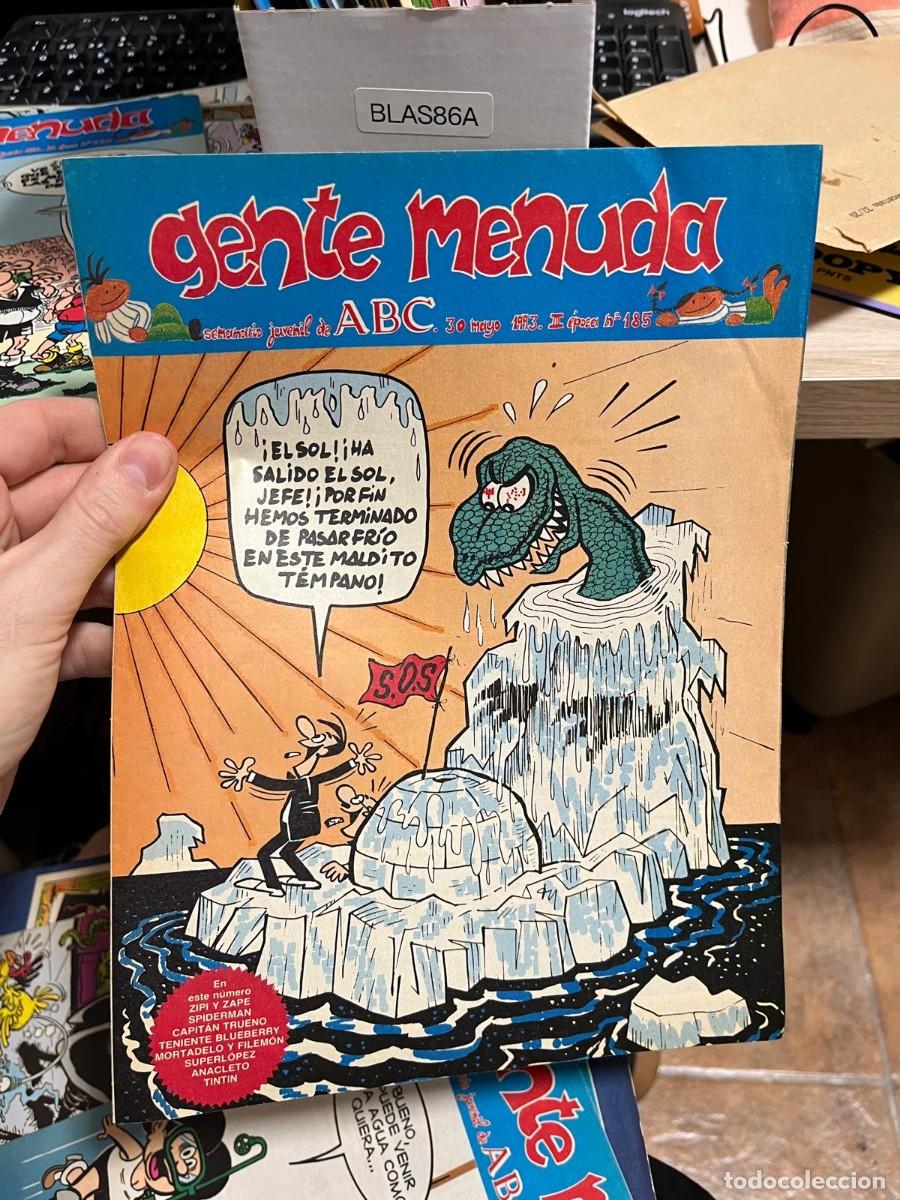 C&oacute;mics: BLAS86A &ndash; Gente Menuda (ABC), 30 mayo 1993, II &eacute;poca n&ordm; 185.
