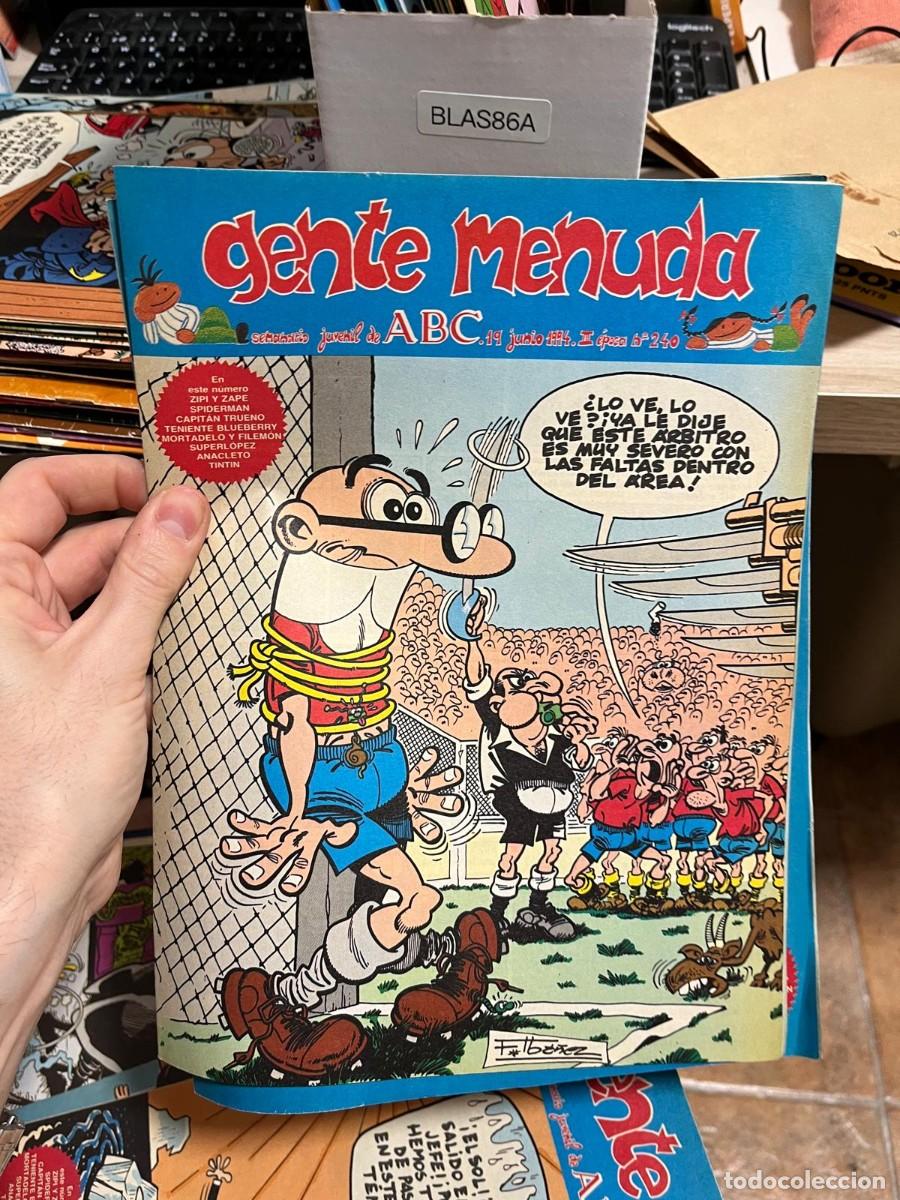 C&oacute;mics: BLAS86A &ndash; Gente Menuda (ABC), 19 junio 1994, II &eacute;poca n&ordm; 240. - Foto 1