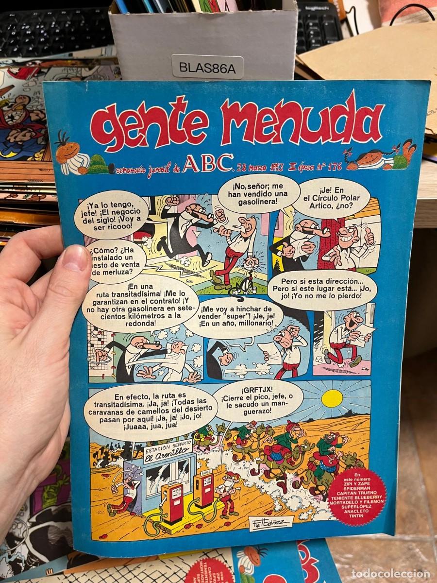 C&oacute;mics: BLAS86A &ndash; Gente Menuda (ABC), 28 marzo 1993, II &eacute;poca n&ordm; 176.