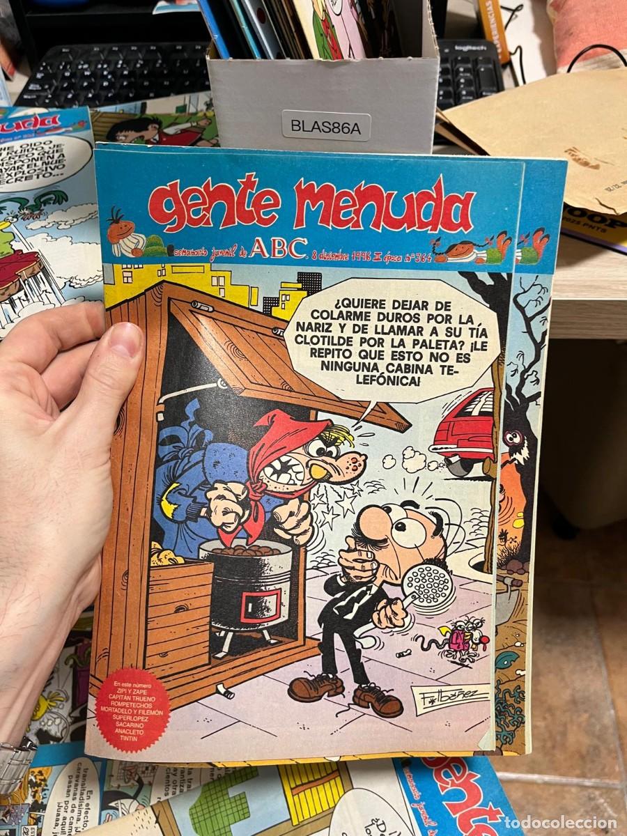 C&oacute;mics: BLAS86A &ndash; Gente Menuda (ABC), 8 diciembre 1996, II &eacute;poca n&ordm; 364.