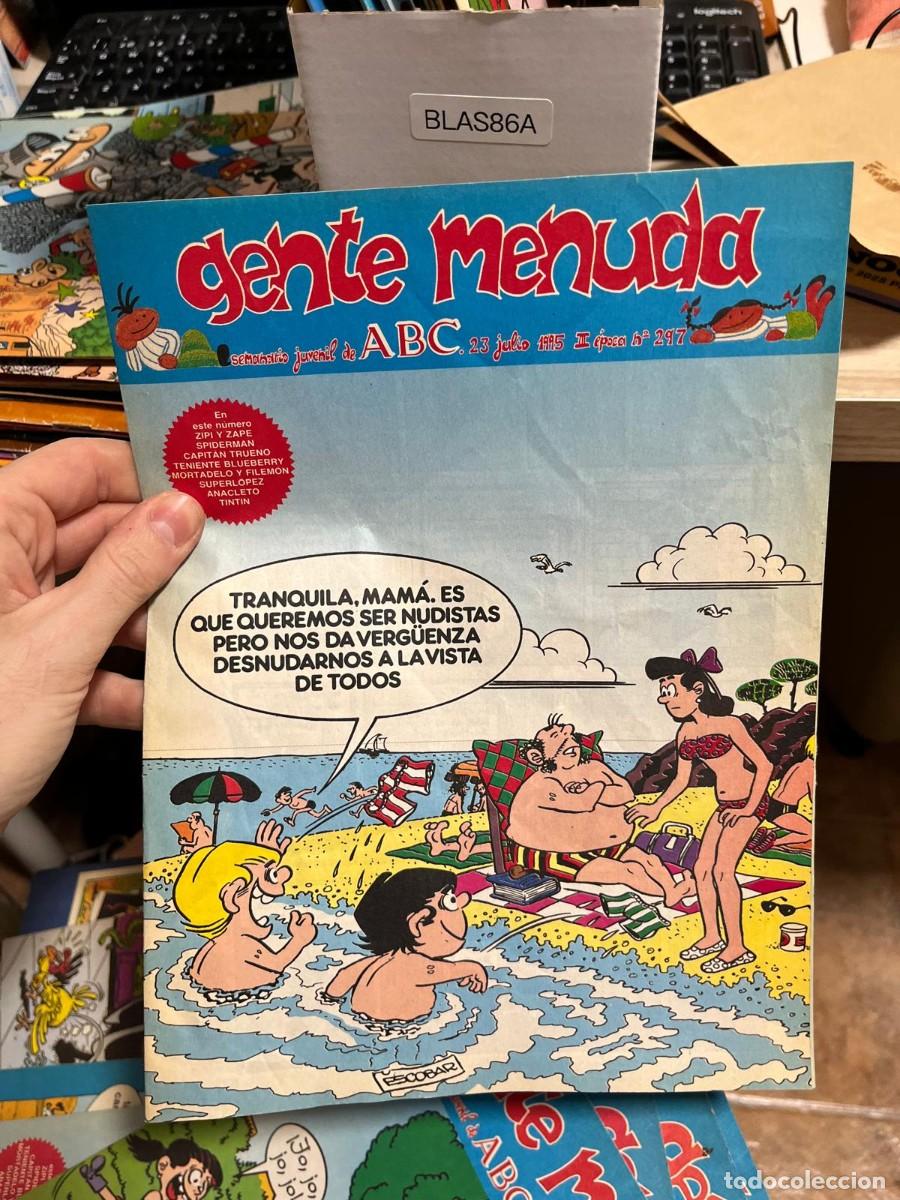 C&oacute;mics: BLAS86A &ndash; Gente Menuda (ABC), 23 julio 1995, II &eacute;poca n&ordm; 297.