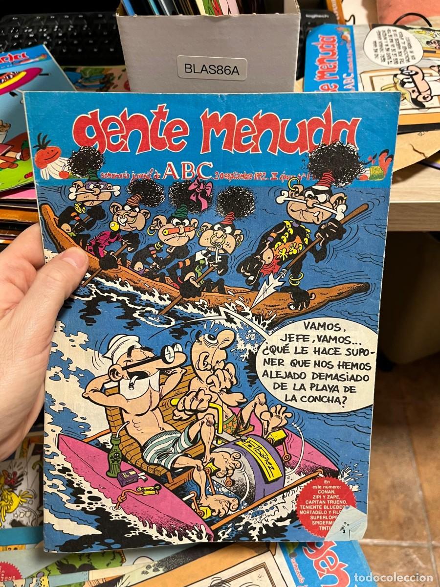 C&oacute;mics: BLAS86A &ndash; Gente Menuda (ABC), 20 septiembre 1992, II &eacute;poca