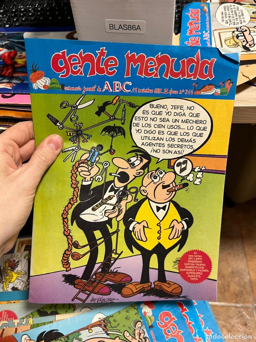 C&oacute;mics: BLAS86A &ndash; Gente Menuda (ABC), 19 noviembre 1995, II &eacute;poca n&ordm; 314.