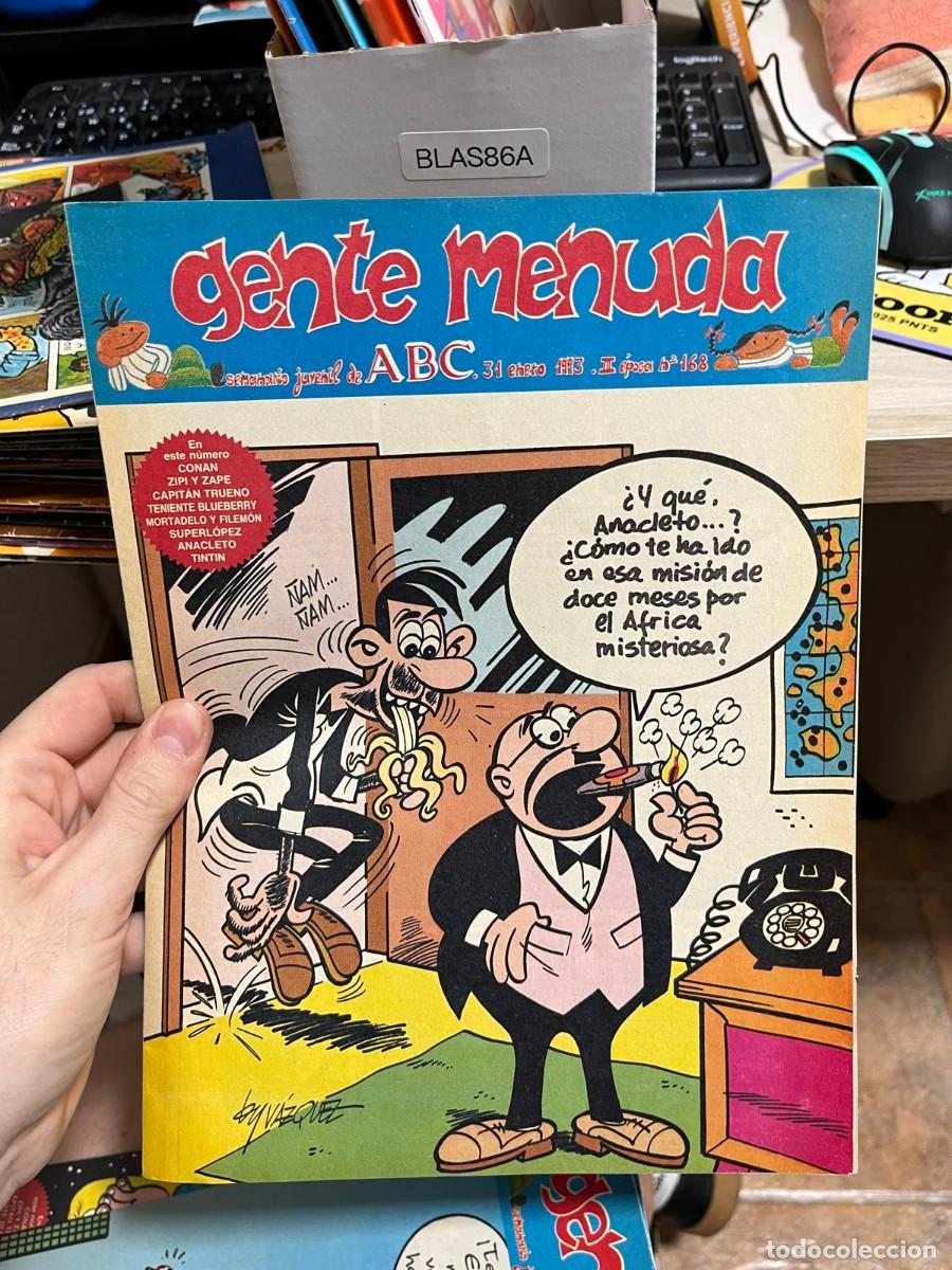 C&oacute;mics: BLAS86A - Revista Gente Menuda (ABC), 31 enero 1993, II &eacute;poca n&ordm; 168.