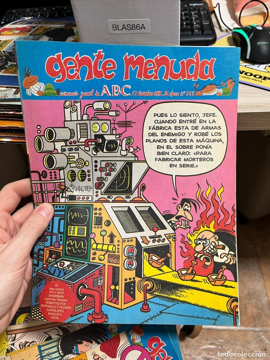 C&oacute;mics: BLAS86A - Revista Gente Menuda (ABC), 17 diciembre 1995, II &eacute;poca n&ordm; 318.