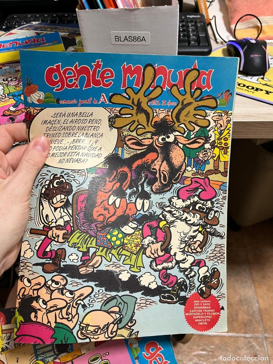 C&oacute;mics: BLAS86A - Revista Gente Menuda (ABC), especial navide&ntilde;o de 1993, II &eacute;poca