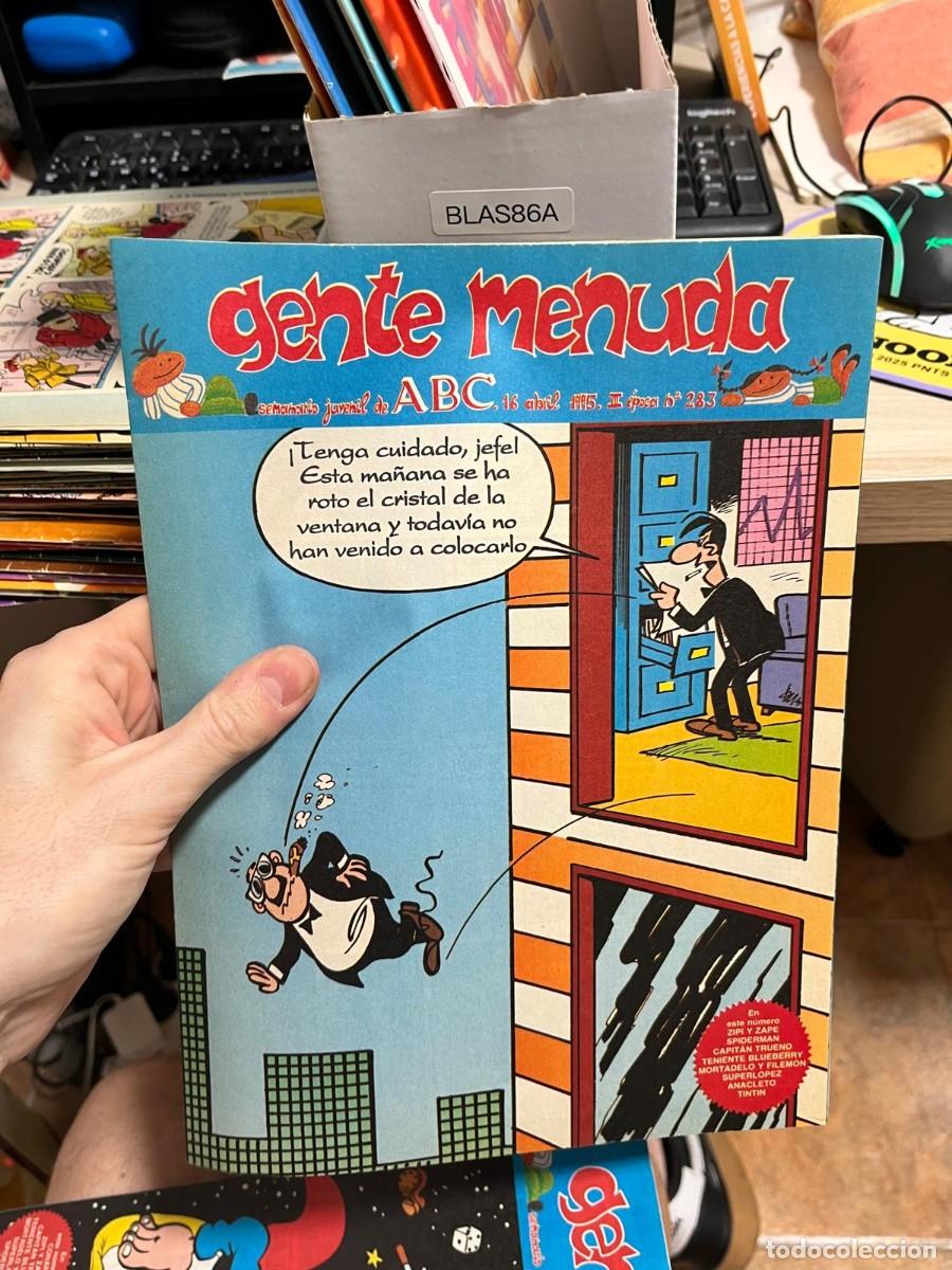 C&oacute;mics: BLAS86A - Revista Gente Menuda (ABC), 16 abril 1995, II &eacute;poca, n&ordm; 283.
