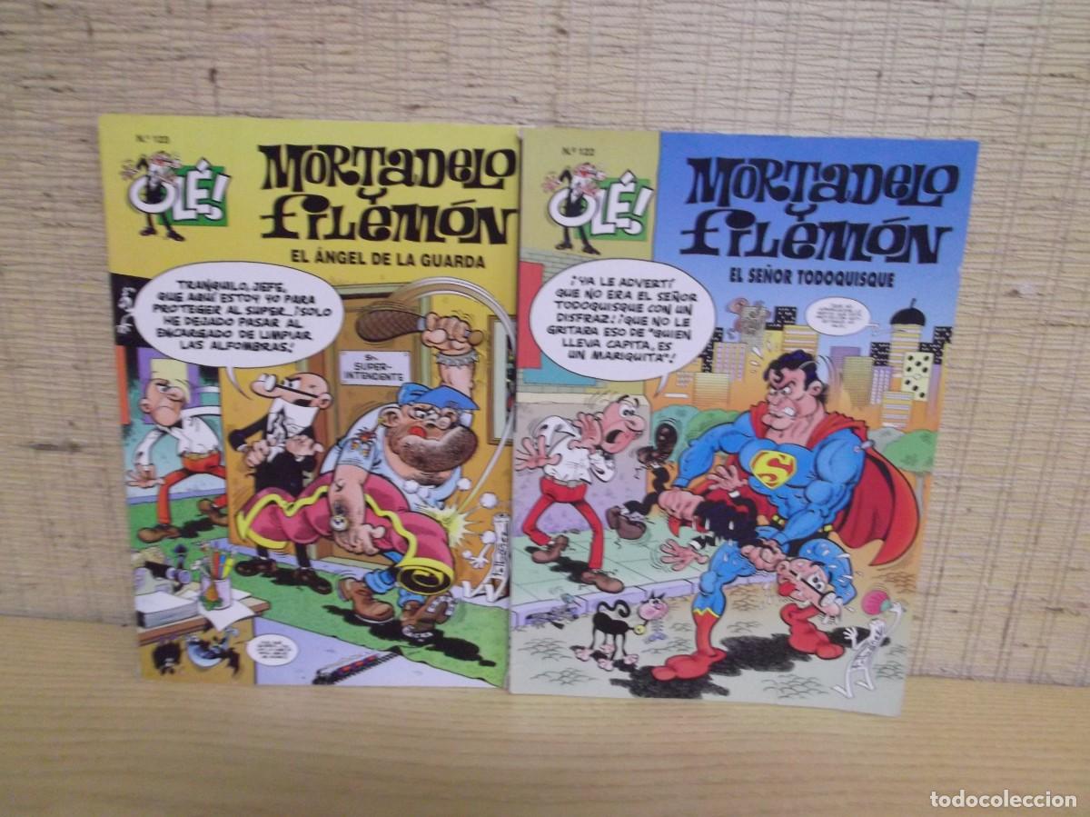 C&oacute;mics: Lote de dos comics de Mortadelo y filem&oacute;n n&ordm; 122 y n&ordm;123.Ediciones B 1996 - Foto 1