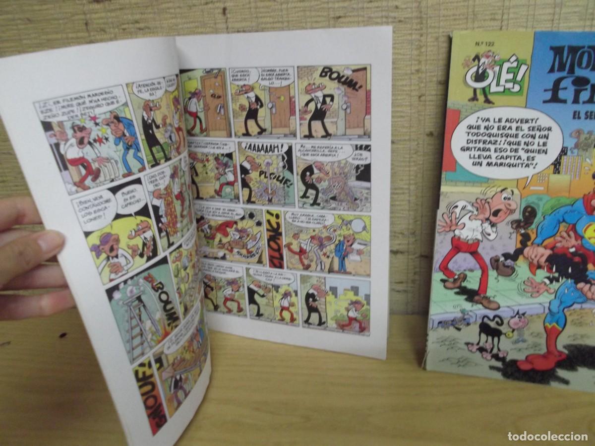 C&oacute;mics: Lote de dos comics de Mortadelo y filem&oacute;n n&ordm; 122 y n&ordm;123.Ediciones B 1996 - Foto 3