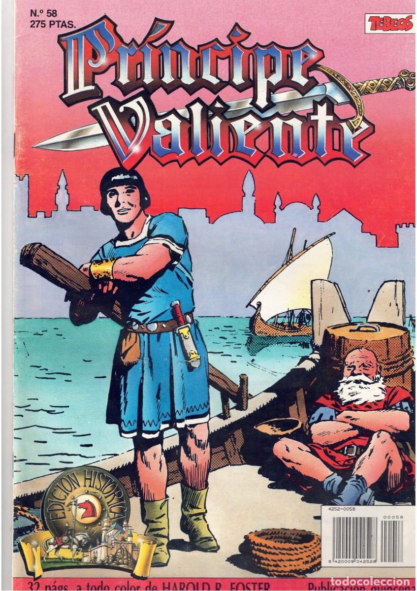 C&oacute;mics: Pr&iacute;ncipe Valiente 58. Ediciones B. - Foto 1