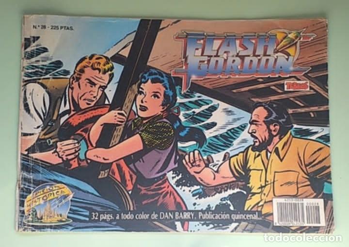 C&oacute;mics: Comic Flash Gordon n&ordm;28 Edici&oacute;n Hist&oacute;rica 1988 E.B/Tiras 22 Octubre 1953 al 4 Enero 1954