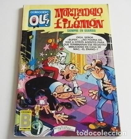 C&oacute;mics: MORTADELO Y FILEM&Oacute;N SIEMPRE EN GUARDIA C&Oacute;MIC OL&Eacute; DE EDICIONES B 1987 FRANCISCO IB&Aacute;&Ntilde;EZ HUMOR 117 M5