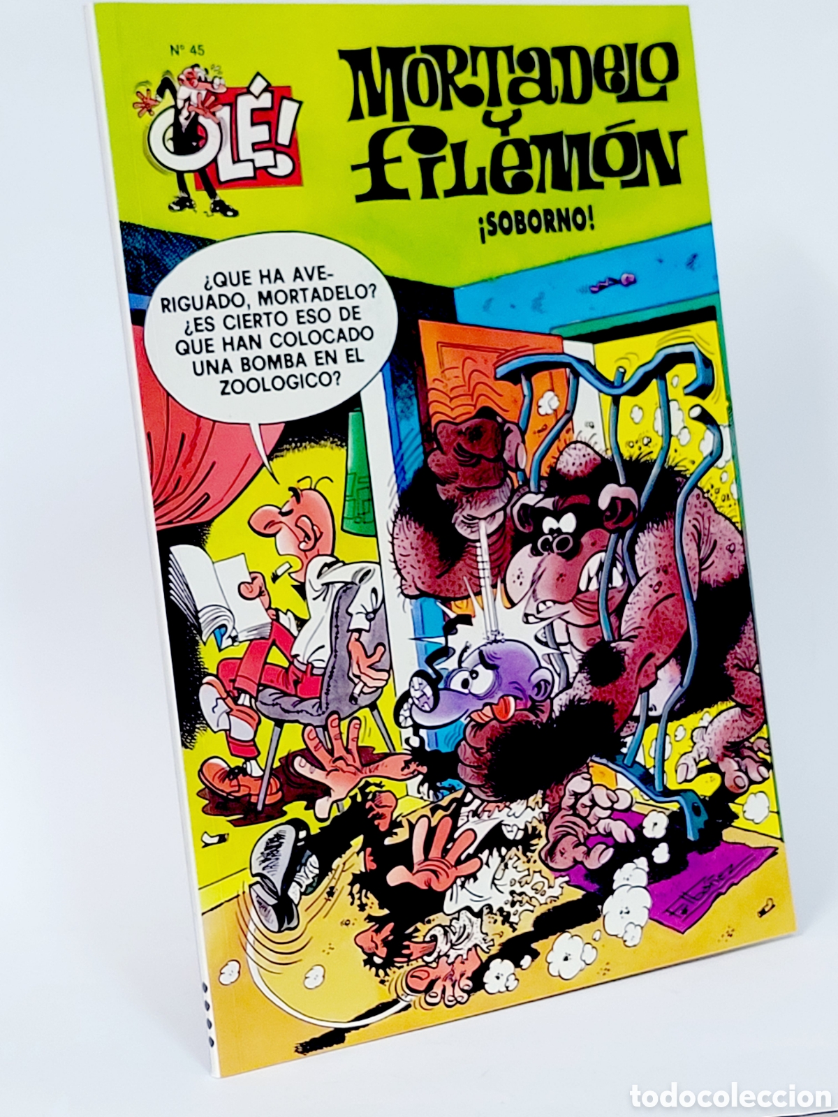 C&oacute;mics: C&Oacute;MICS MORTADELO Y FILEM&Oacute;N 45 SOBORNO OL&Eacute; 5 QUINTA EDICI&Oacute;N EDICIONES B DE KIOSCO