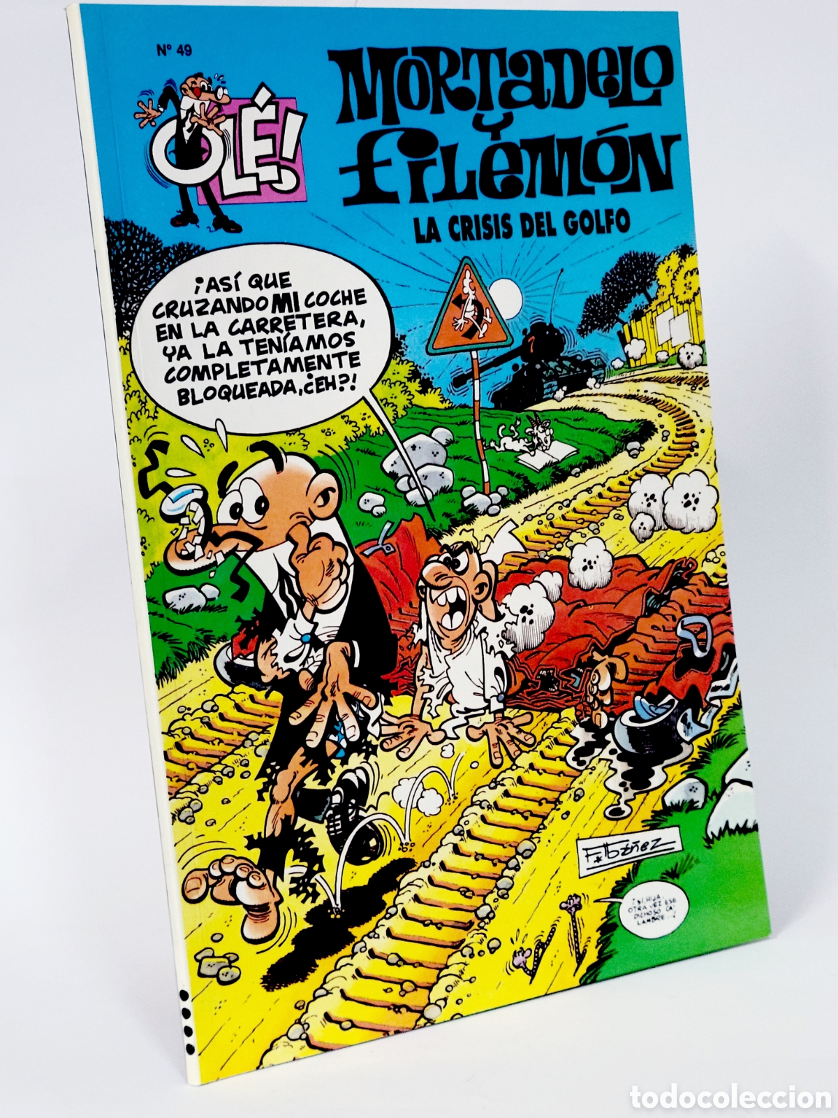 C&oacute;mics: C&Oacute;MICS MORTADELO Y FILEM&Oacute;N 49 LA CRISIS DEL GOLFO OL&Eacute; 5 QUINTA EDICI&Oacute;N EDICIONES B DE KIOSCO