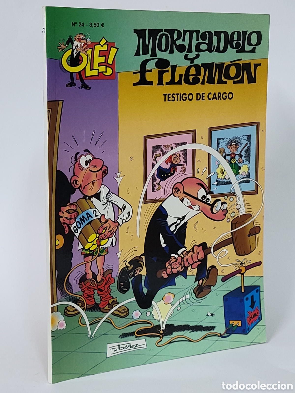C&oacute;mics: C&Oacute;MICS MORTADELO Y FILEM&Oacute;N 24 TESTIGO DE CARGO OL&Eacute; 5 QUINTA EDICI&Oacute;N EDICIONES B DE KIOSCO