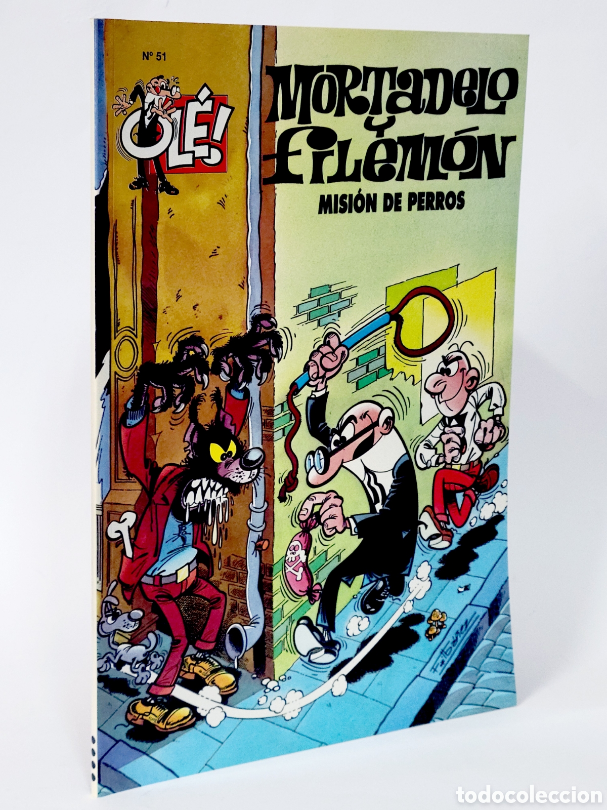 C&oacute;mics: C&Oacute;MICS MORTADELO Y FILEM&Oacute;N 51 MISI&Oacute;N DE PERROS OL&Eacute; 5 QUINTA EDICI&Oacute;N EDICIONES B DE KIOSCO