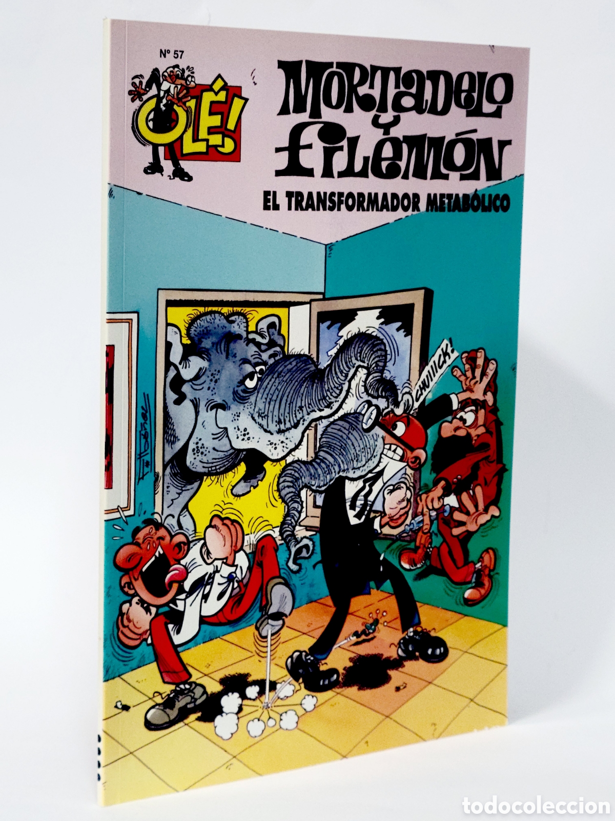 C&oacute;mics: C&Oacute;MICS MORTADELO Y FILEM&Oacute;N 57 TRANSFORMADOR METAB&Oacute;LICO OL&Eacute; 5 QUINTA EDICI&Oacute;N EDICIONES B EXCELENTE