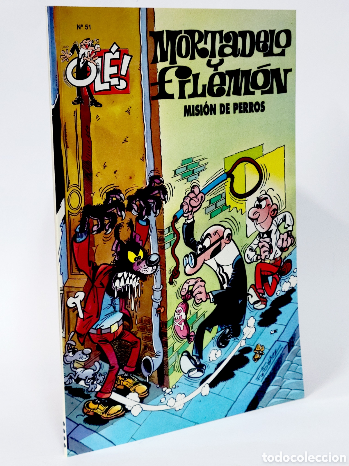 C&oacute;mics: C&Oacute;MICS MORTADELO Y FILEM&Oacute;N 51 MISI&Oacute;N DE PERROS OL&Eacute; 5 QUINTA EDICI&Oacute;N EDICIONES B DE KIOSCO