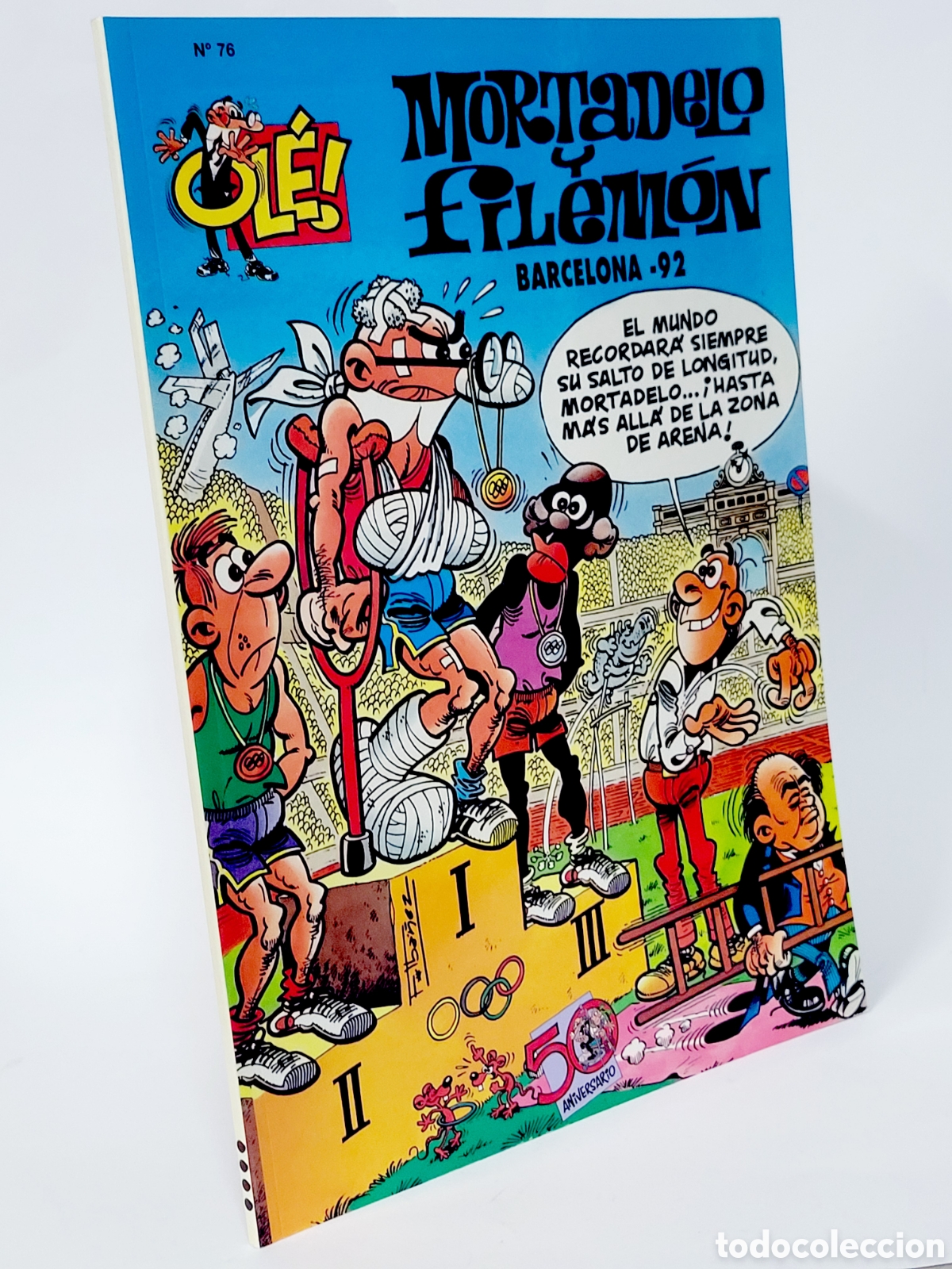 C&oacute;mics: C&Oacute;MICS MORTADELO Y FILEM&Oacute;N 76 BARCELONA 92 OL&Eacute; 5 QUINTA EDICI&Oacute;N EDICIONES B DE KIOSCO